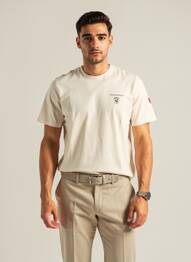 Tricou elasticitate mâneci scurte bej TRAMAROSSA bărbat