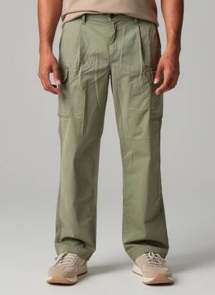 Pantalon cargo talie cu cleme mărime normală verde U.S. POLO ASSN bărbat