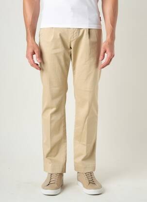 Pantalon chino elasticitate mărime normală bej U.S. POLO ASSN bărbat