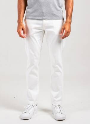 Pantalon chino elasticitate mărime normală alb U.S. POLO ASSN bărbat