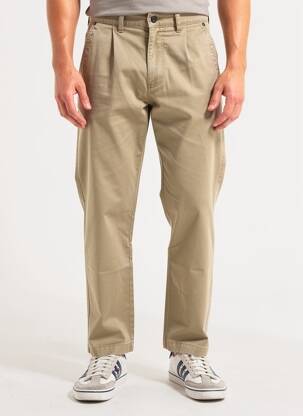 Pantalon chino elasticitate mărime normală bej CAMEL ACTIVE bărbat