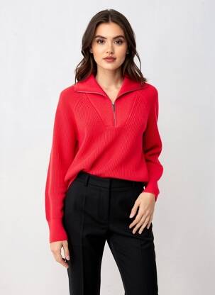 Pulover elasticitate mâneci lungi roșu CAMEL ACTIVE femeie