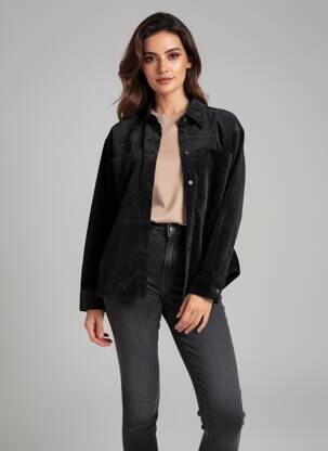 Jachete casual croială dreaptă negru CAMEL ACTIVE femeie