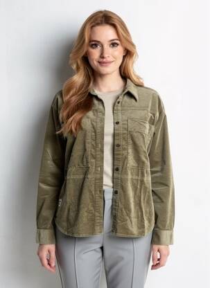 Jachete casual croială dreaptă verde CAMEL ACTIVE femeie