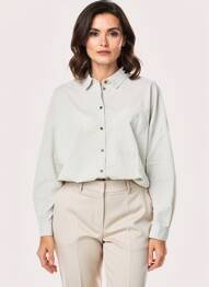 Cămașă croială cambrată mâneci lungi verde deschis CAMEL ACTIVE femeie