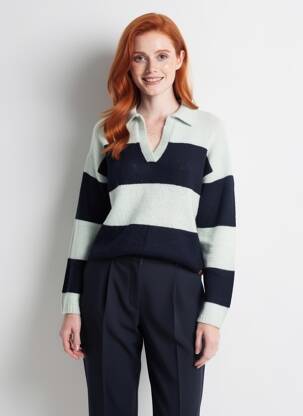 Pulover croială cambrată mâneci lungi verde CAMEL ACTIVE femeie