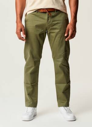 Pantalon chino țesătură poplin mărime normală verde JACK & JONES bărbat
