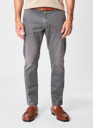 Pantalon chino țesătură poplin mărime normală gri JACK & JONES bărbat