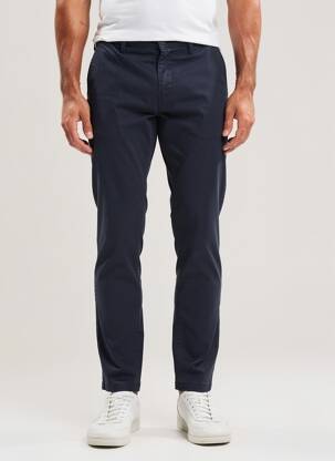 Pantalon chino țesătură melanj mărime normală albastru JACK & JONES bărbat