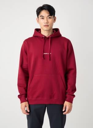 Hanorac elasticitate mâneci lungi roșu JACK & JONES bărbat