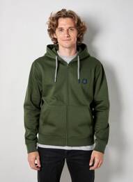 Jachete casual strânsă pe partea de jos verde JACK & JONES bărbat