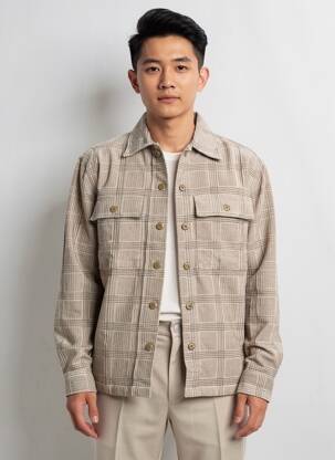 Jachete casual croială dreaptă gri JACK & JONES bărbat