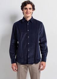 Cămașă cu mâneci lungi buzunare albastru JACK & JONES bărbat