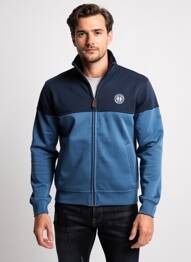 Jachete casual strânsă pe partea de jos albastru ARMOR LUX bărbat