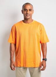 Tricou elasticitate mâneci scurte portocaliu SAINT JAMES bărbat