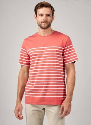 Tricou elasticitate mâneci scurte roșu ARMOR LUX bărbat