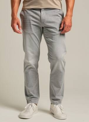 Pantalon slim elasticitate mărime normală gri BARMAS bărbat