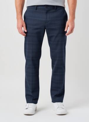 Pantalon chino bio mărime normală albastru MMX bărbat