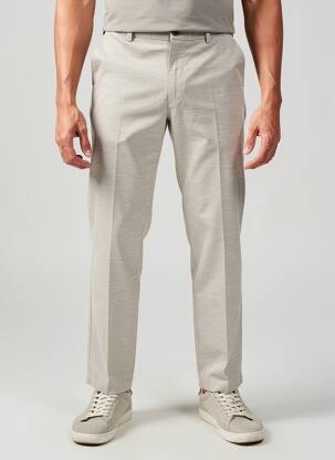 Pantalon chino țesătură melanj mărime normală bej MMX bărbat