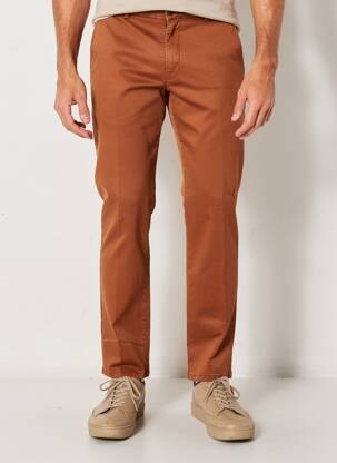 Pantalon chino bio mărime normală portocalie MMX bărbat