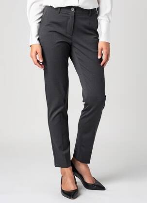 Pantalon slim mărime normală mărime normală gri COUTURIST femeie