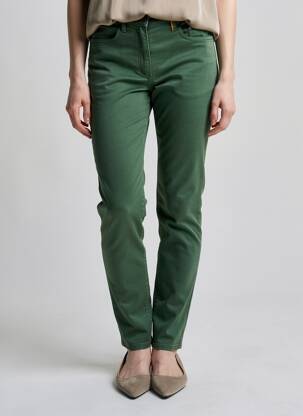 Pantalon slim buzunare verde COUTURIST femeie