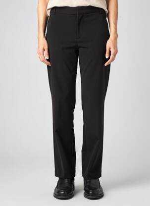 Pantalon slim talie elastică mărime normală negru CISO femeie