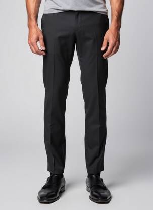 Pantalon slim talie cu cleme mărime normală negru KARL LAGERFELD bărbat