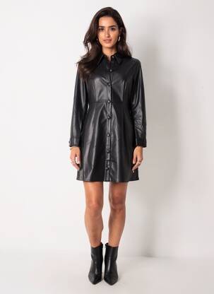 Rochie scurtă mâneci lungi mâneci lungi negru LES TROPEZIENNES PAR M.BELARBI femeie