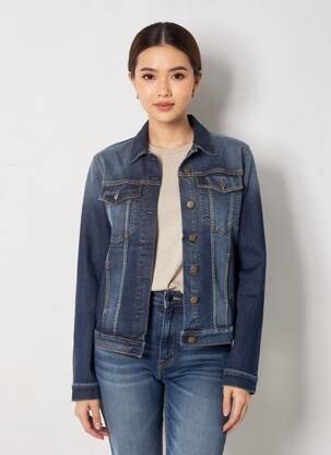 Jachete casual buzunare albastru COUTURIST femeie