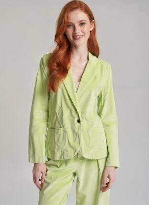 Sacou buzunare verde COUTURIST femeie