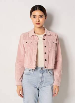 Jachete casual buzunare roz COUTURIST femeie