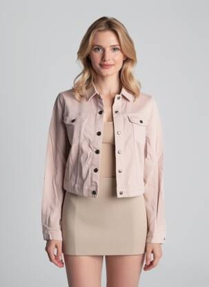 Jachete casual buzunare roz deschis COUTURIST femeie