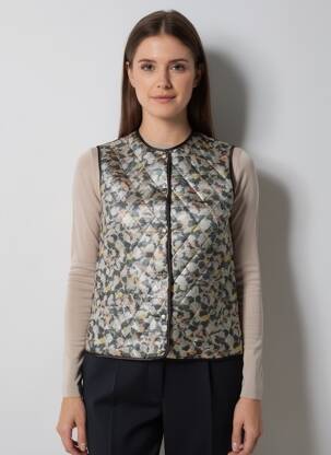 Vestă fără mâneci croială dreaptă negru COUTURIST femeie