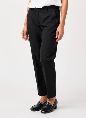 Pantalon chino țesătură poplin mărime normală negru RED VALENTINO femeie