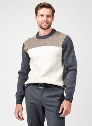 Pulover elasticitate mâneci lungi gri PIERRE CARDIN bărbat