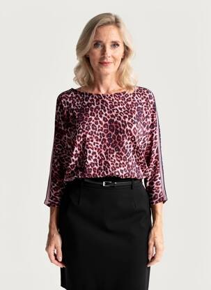 Top elasticitate mâneci lungi roz GERRY WEBER femeie