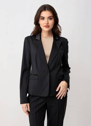 Sacou buzunare negru GUESS femeie