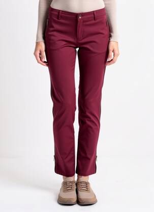Pantalon slim buzunare violet BELAIR femeie