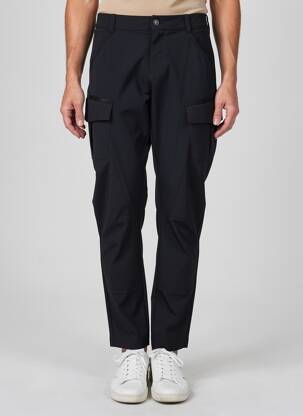 Pantalon cargo subțire negru INDIES femeie