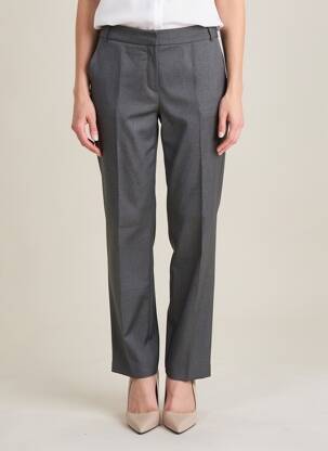 Pantalon chino mărime normală mărime normală gri LA PETITE FRANCAISE femeie