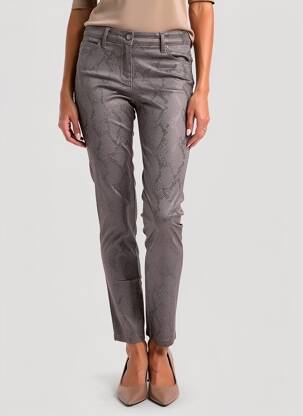 Pantalon slim mărime normală mărime normală gri MAYJUNE femeie