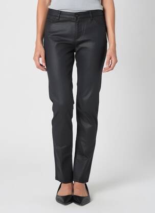 Pantalon slim elasticitate mărime normală negru MAYJUNE femeie