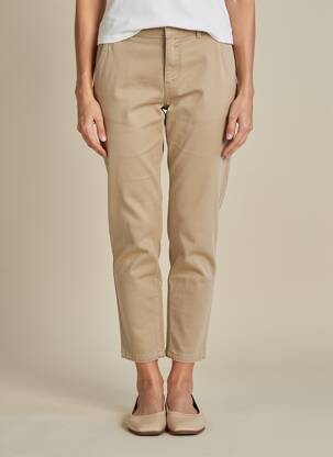 Pantalon 7/8 elasticitate mărime normală bej GERARD DAREL femeie