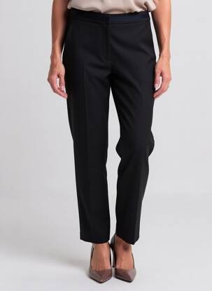 Pantalon drept țesătură crep mărime normală negru GERARD DAREL femeie