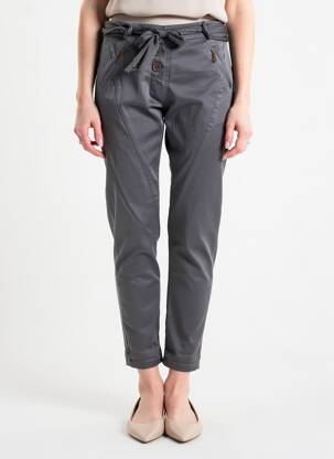Pantalon 7/8 elasticitate mărime normală gri KOSMIKA femeie