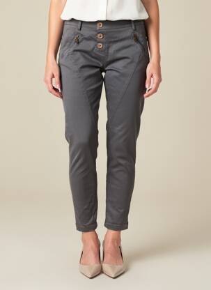Pantalon 7/8 elasticitate mărime normală gri KOSMIKA femeie