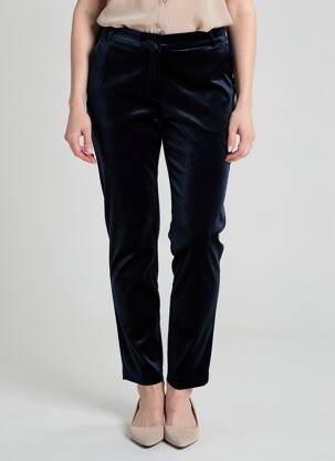 Pantalon slim mărime normală mărime normală albastru LA PETITE FRANCAISE femeie