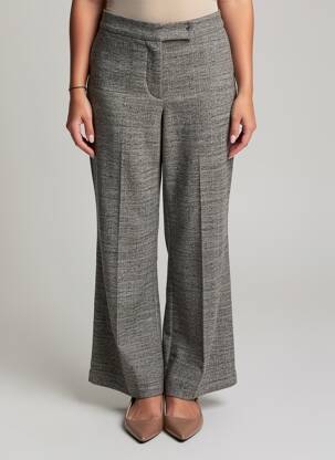 Pantalon evazat elasticitate mărime normală gri BETTY & CO femeie