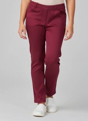 Jegging țesătură jersey mărime normală roșu BRANDTEX femeie